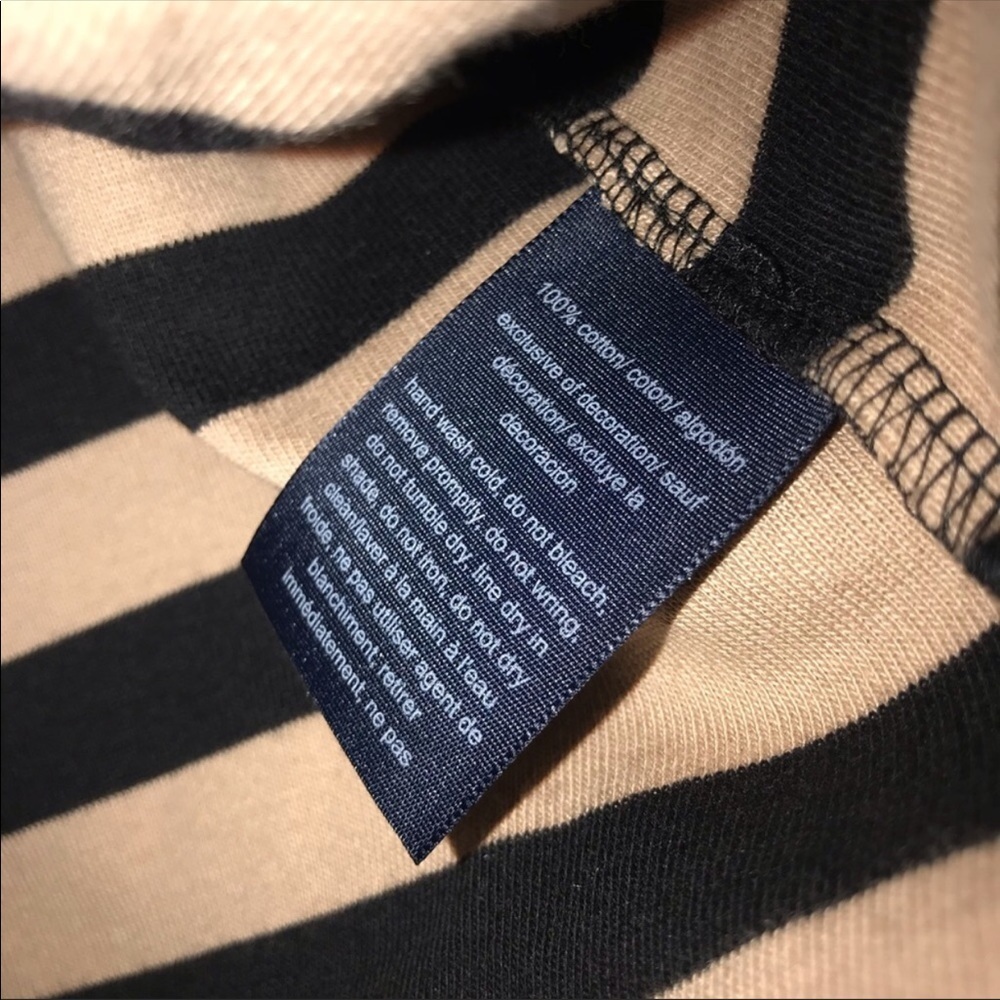 Tommy Hilfiger Striped Quilted Faux Leather Size M - Picture 5 of 9